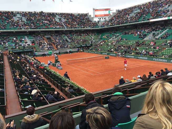 Roland Garros Centre Court.